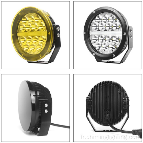 5 pouces LED Light Drl ip67 combo LED LED-ROAD lampe phare LED LED LED